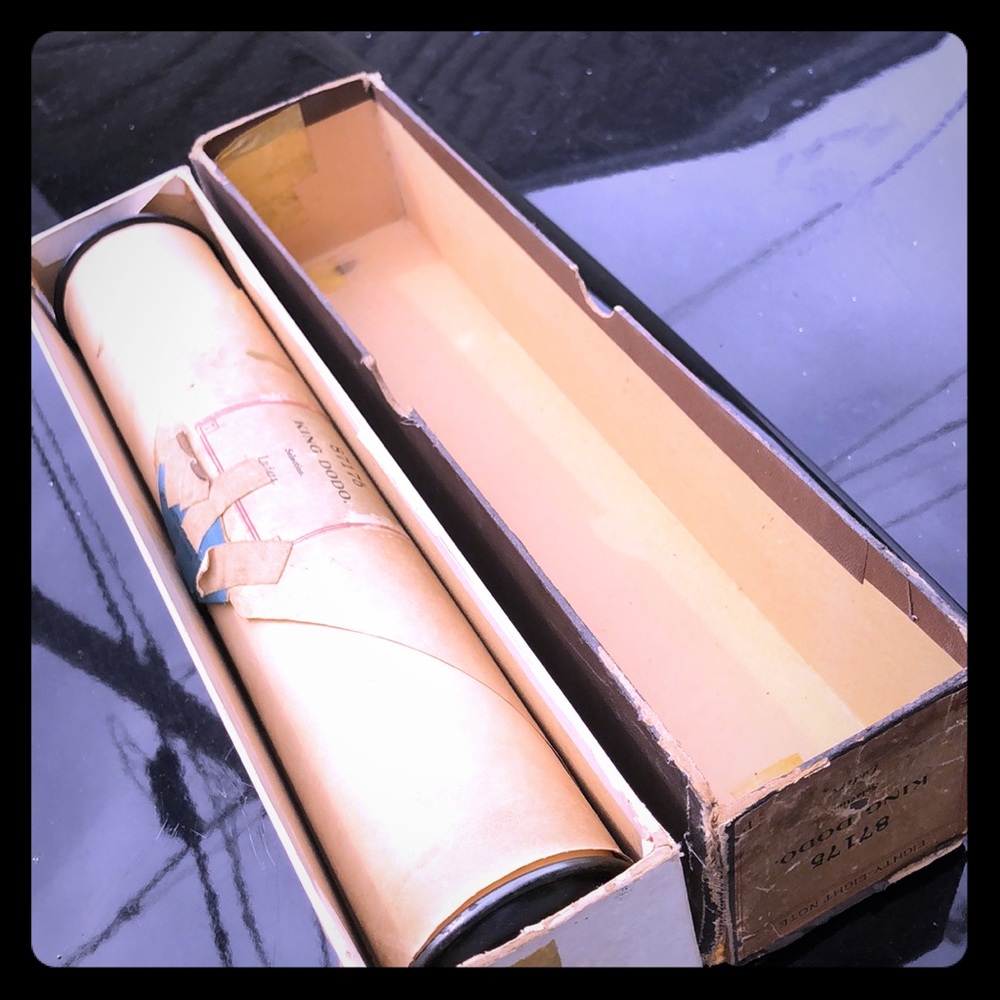 Antique Player Piano sheet music roll Patent 1904